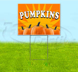 Pumpkin Yard Sign