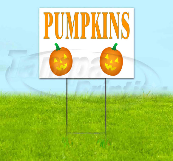Pumpkins v2 Yard Sign