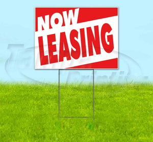 Now Leasing Yard Sign