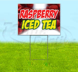 Raspberry Iced Tea Yard Sign