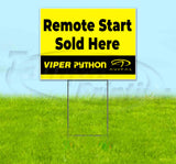 Remote Start Sold Here Yard Sign