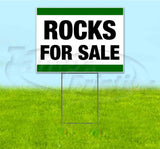 Rocks For Sale Yard Sign