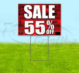 Sale 55% Off Yard Sign