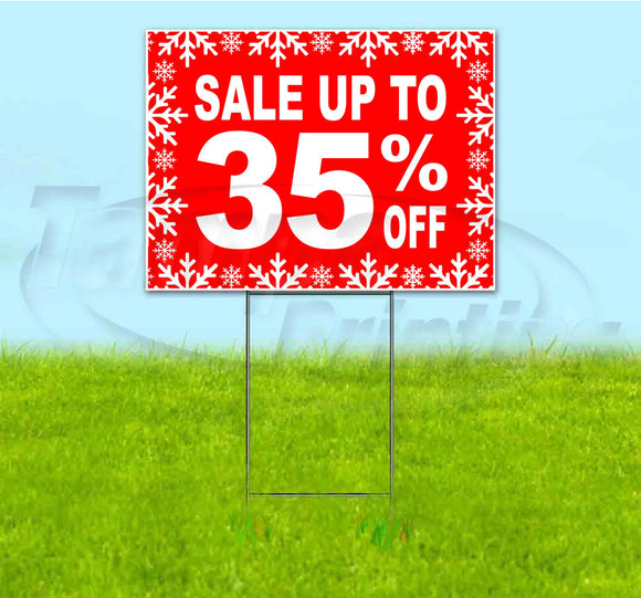 Sale Up To 35% Off Yard Sign