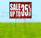 Sale Up To 35% Off Yard Sign