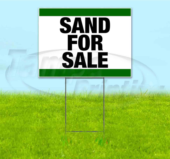 Sand For Sale Yard Sign