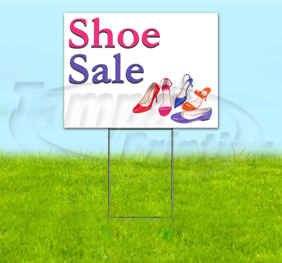 Shoe Sale Yard Sign