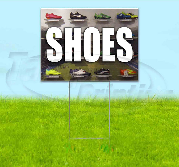 Shoes Yard Sign