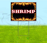 Shrimp Yard Sign