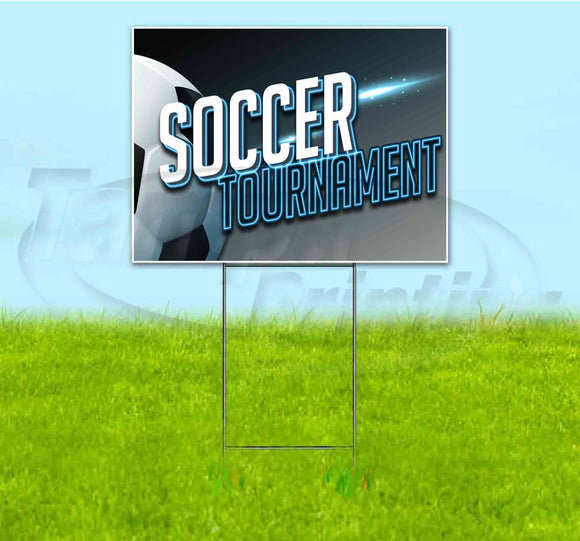 Soccer Tournament Yard Sign