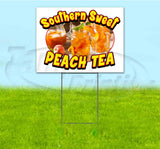 Southern Sweet Peach Tea Yard Sign