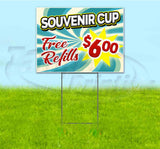 Souvenir Cup Yard Sign