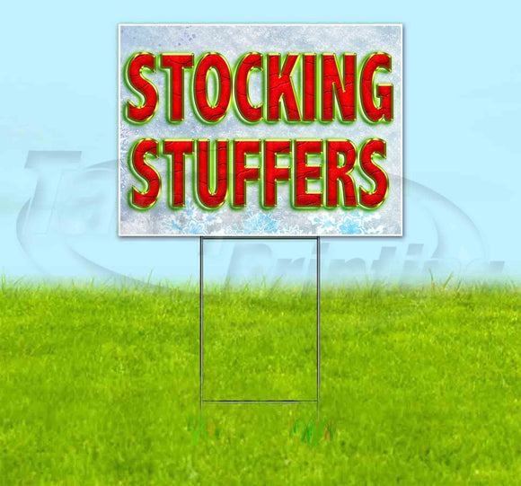 Stocking Stuffers Yard Sign