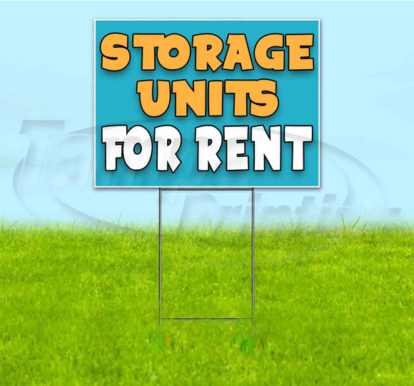 Storage Unit For Rent Yard Sign