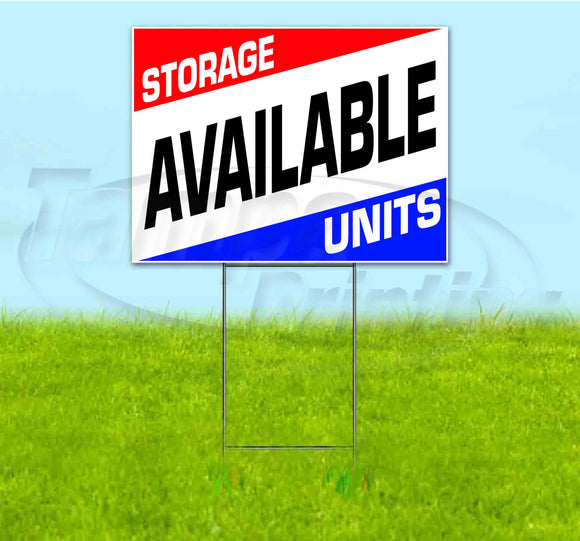 Storage Units Available Yard Sign