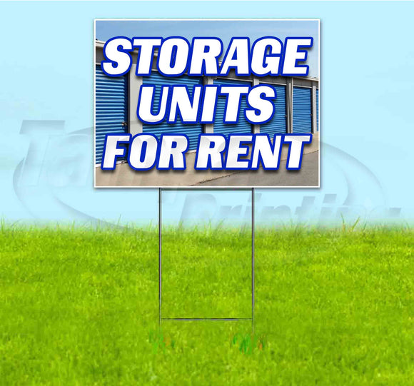 Storage Units For Rent Yard Sign
