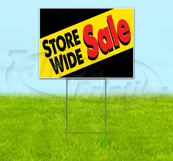Store Wide Sale Yard Sign