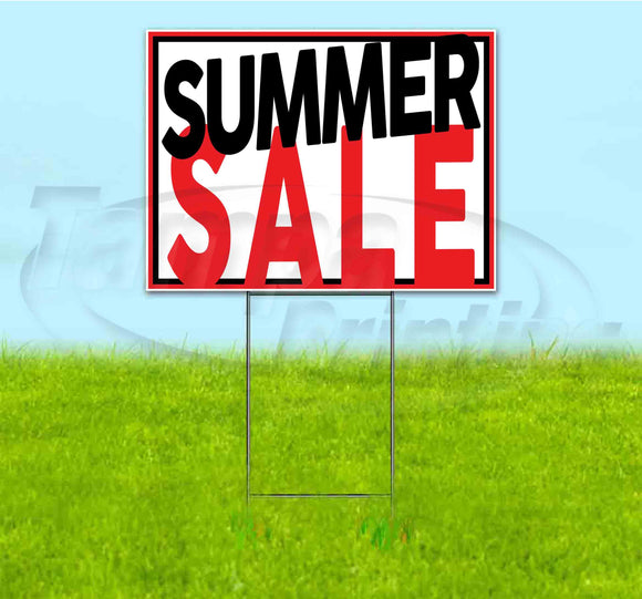 Summer Sale Yard Sign