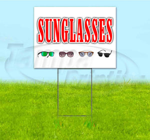 Sunglasses Yard Sign