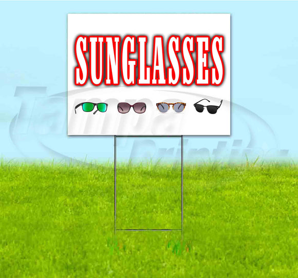 Sunglasses Yard Sign