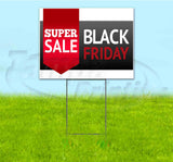 Super Sale Black Friday Yard Sign