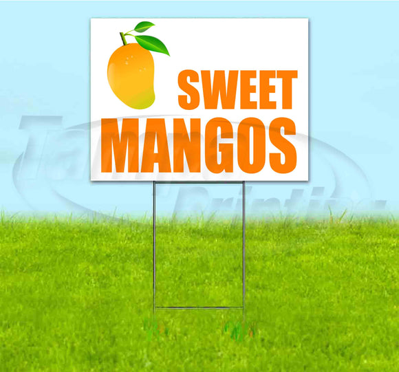 Sweet Mangos Yard Sign
