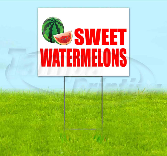 Sweet Watermelons Yard Sign