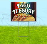 Taco Tuesday Yard Sign