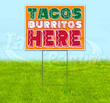 Tex Mex Here Yard Sign