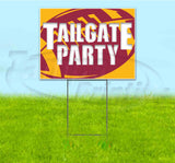 Tailgate Party Cardinals Yard Sign