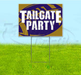 Tailgate Party Ravens Yard Sign