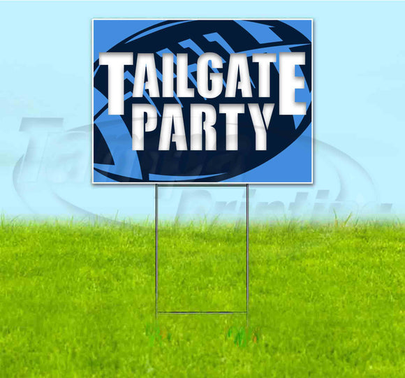 Tailgate Party Titans Yard Sign