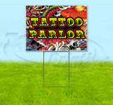 Tattoo Parlor Yard Sign
