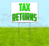 Tax Returns Yard Sign