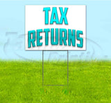 Tax Returns Yard Sign