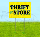 Thrift Store Yard Sign
