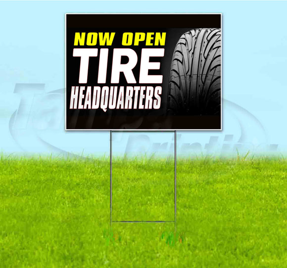 Tire Headquarters Yard Sign