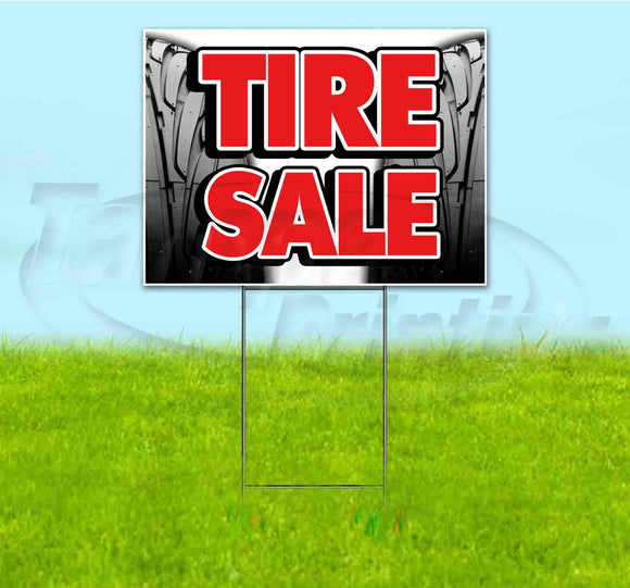 Tire Sale Tread Yard Sign