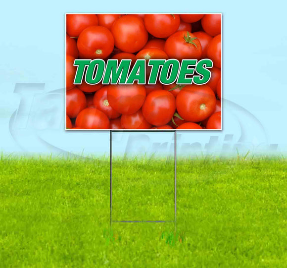 Tomatoes Yard Sign