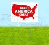 Trump Keep America Great Yard Sign
