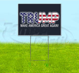 Trump Make America Great Again Yard Sign