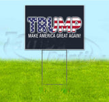 Trump Make America Great Again Yard Sign