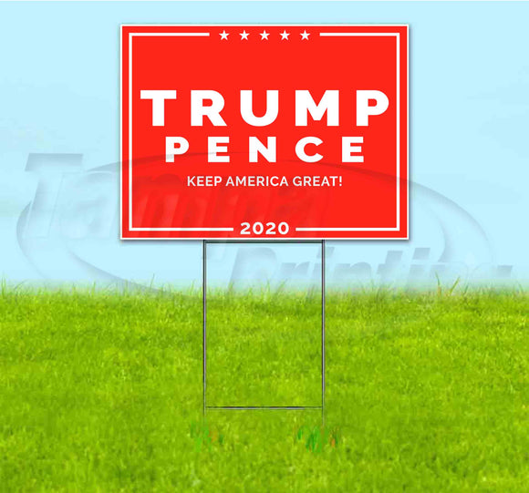 Trump 2020 Yard Sign