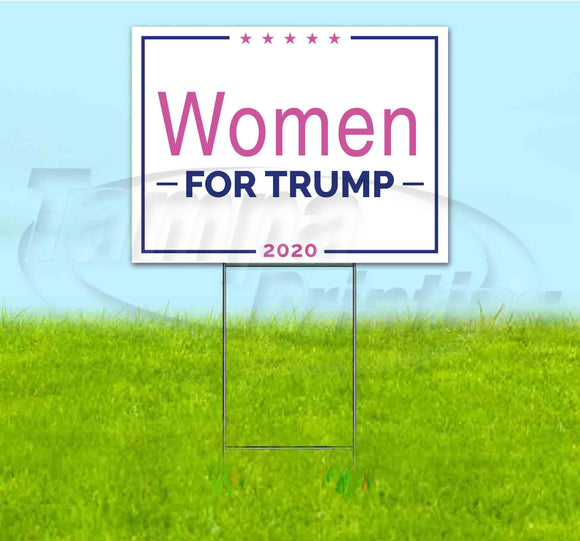 Trump Women 2020 Yard Sign
