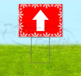 Up Arrow Yard Sign