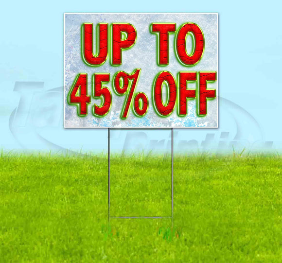 Up to 45% Off Yard Sign