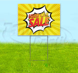 Used Car Sale Yard Sign