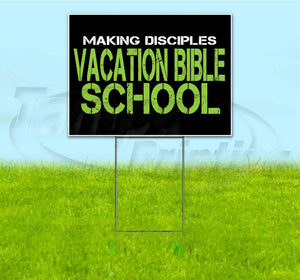 Vacation Bible School Yard Sign