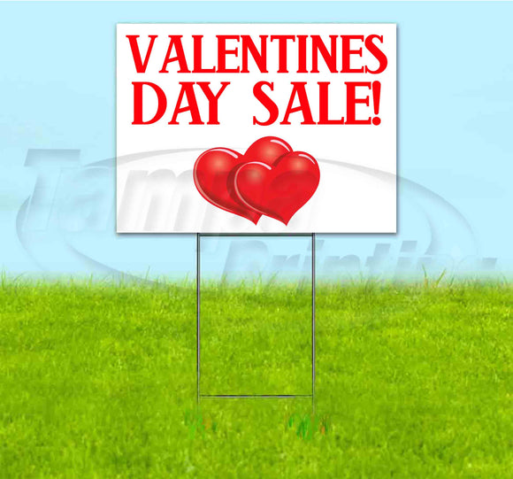 Valentines Day Sale Yard Sign