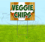 Veggie Chips Yard Sign